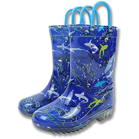 Botas de Agua para Niños y Niñas con Dibujos Animados Cover