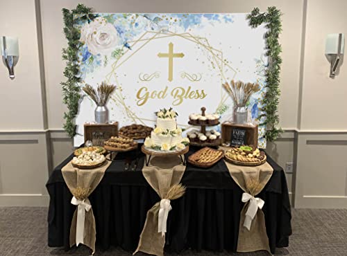 Avezano Dio benedica il battesimo sfondo 2,1 m x