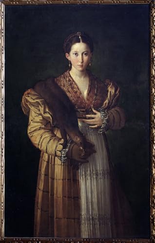 Tableaux peinture sur toile reproduction Antea Parmigianino décoration chambre