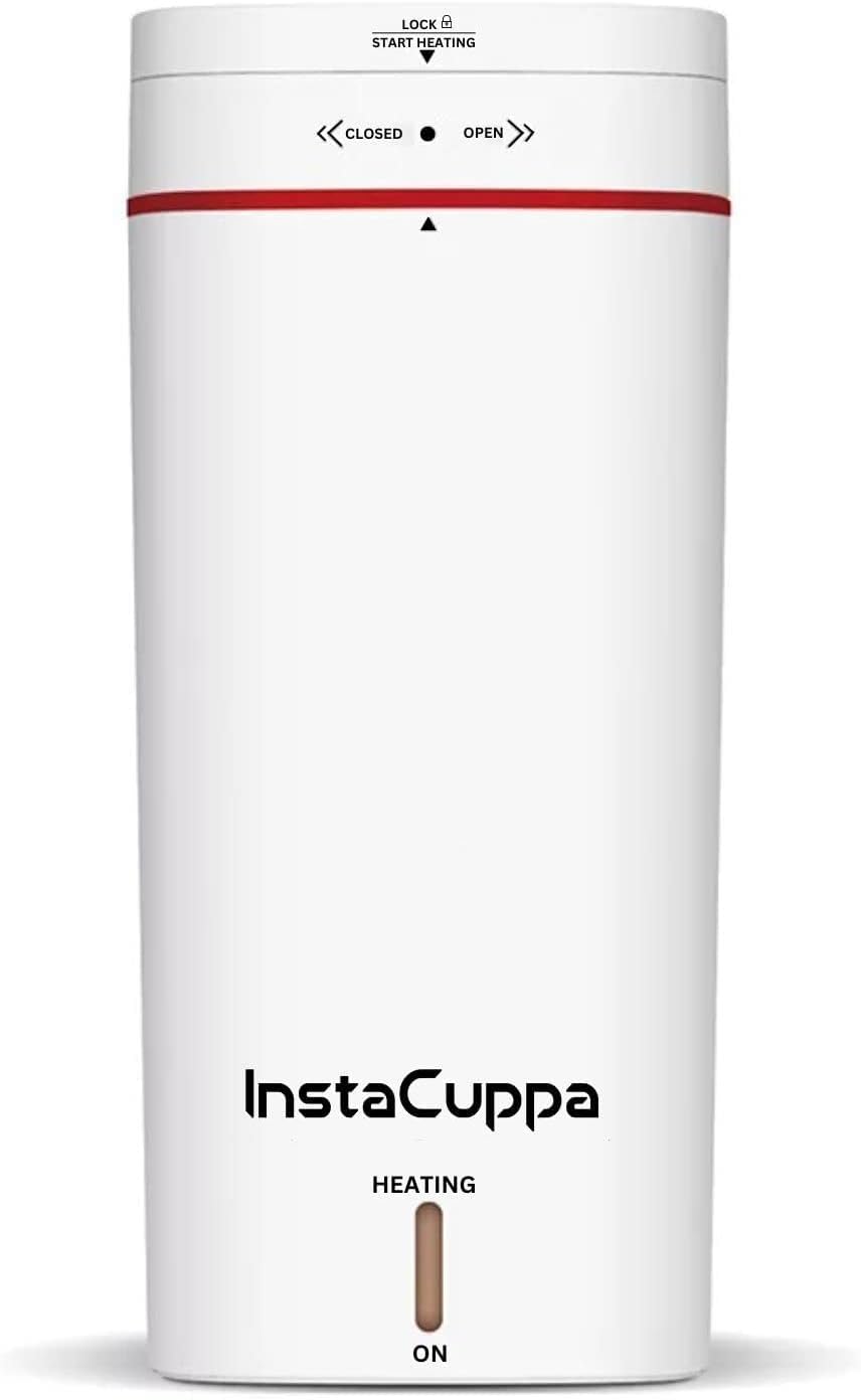 InstaCuppaElectric Kettle, Portable Travel Kettle for Boiling Hot Water with Cold Touch Exterior, Auto Shut-Off, Boil Dry Protection, 6