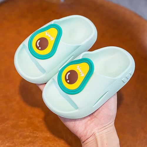 Kids Cloud Slides Toddler Girls Slip On Slide Sandals Comfort Non-Slip Cute Cartoon Fruit Soft Sole Bathroom Slippers3