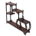 STOBOK Antike Display Rack Chinesischen Holz Palisander Display Stand Dekoration Kunst Retro Wand Regal Carving Handwerk Topf Rack Curio Schränke Regal