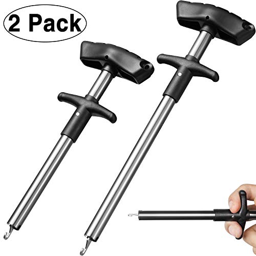2 Pieces Fish Hook Remover T-Shaped Hook Puller Fish Hook Separator Fishing Tool