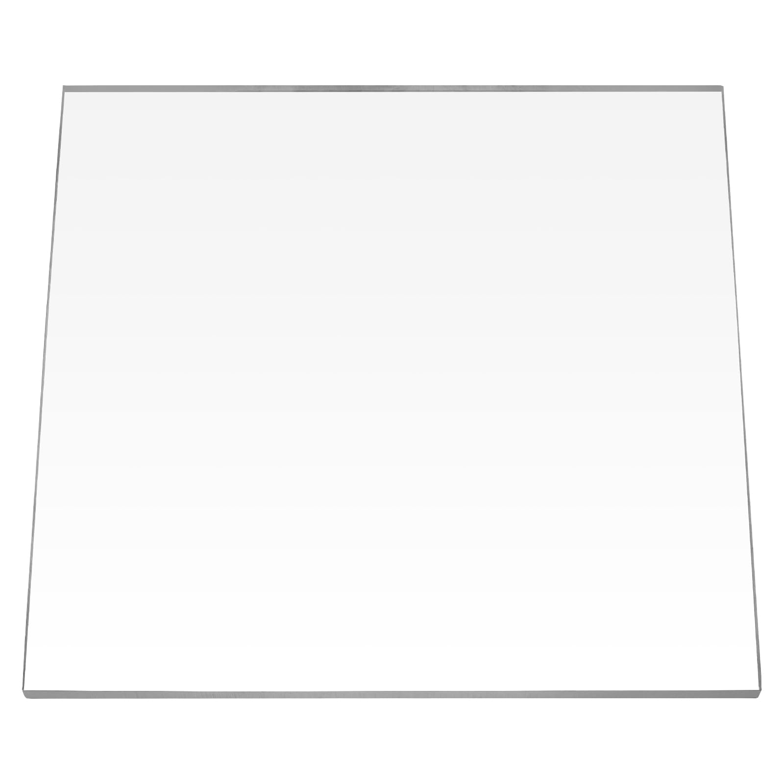 Foglio di Perspex trasparente, 300 x 300 mm, spessore 10 mm, acrilico resistente per cornici, pittura, progetti espositivi