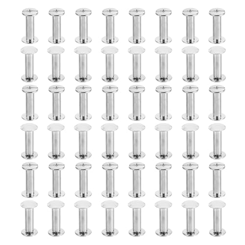 Vis de liaison M5 x 18 mm argenté pour scrapbooking et album