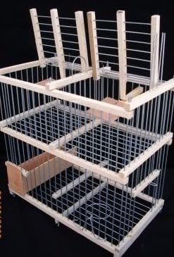 MetS Bird Cage Trap Cage with Two Trap