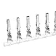 TuToy 500Pcs Female 5557 ATX Eps Pci-E Halb Verzinkte Crimp Terminal Pin Mit Langem Bein