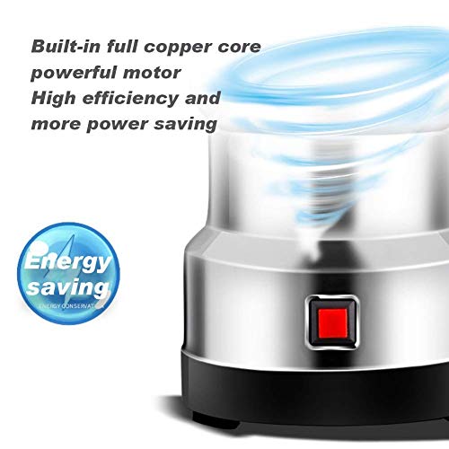 JRZTC Molinillo de café eléctrico, Molinillo de café, Molinillo de máquina Smash para el hogar Hierbas Especias Nueces… - Imagen 3