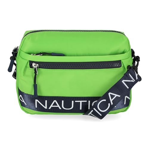 Image of Nautica Nylon Bean crossbody /Belt Bag adjustable shoulder strap