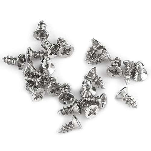 Kit 800 tornillos autorroscantes M2 cabeza plana miniatura 6