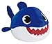 Jemini - 024058 - Baby Shark Peluche Daddy Shark Bleu 17 cm