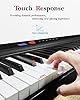 Longeye Foldable Piano Keyboard 88 Key Folding Piano Portable Electric Keyboard Semi Weighted Digital Piano for Beginners with Headphone, Sustain Pedal, Music Rest, Carry Case (Enhanced Sound)