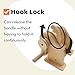 kizihaus Wooden Hand Winch Toy – Bucket Pulley System for Kids – Activity for Imaginative for Indoor Treehouse or Loft Bed Use
