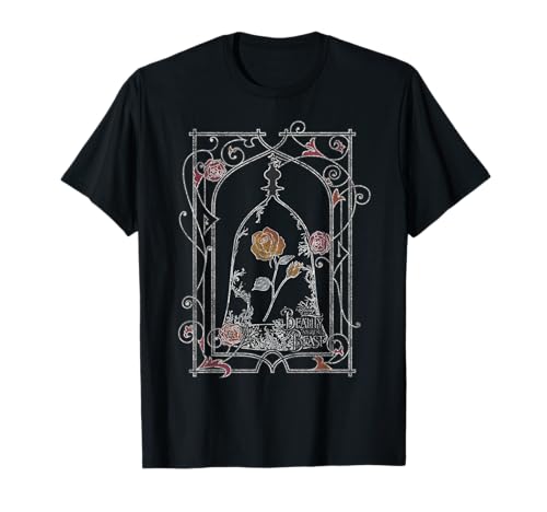 T-shirt Rose Jar Framed La Belle et la Bête idéal pour un look décontracté