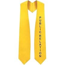 CLERKMANS Unisex Class Officer Graduation Stoles, Pointed Class Leadership Stoles President, VP, Secretary & Treasurer