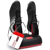 Séchage rapide & doux: Un ventilateur puissant et un flux d’air chaud sèchent vos chaussures et bottes de l’intérieur en moins de deux heures. La fonction basse température protège le cuir, le daim et les autres matériaux délicats, tout en prolongeant la durée de vie de vos chaussures. Idéal pour sécher vos crampons chaque jour après l’entraînement, par temps de pluie ou après lavage.