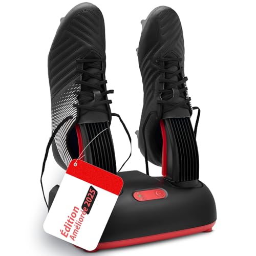 ShoeDry Ozone Sèche-chaussures & rafraîchisseur de chaussures | Déodorant pour chaussures avec technologie à l'ozone pour éliminer les odeurs | Pour chaussures de football, baskets, gants de boxe et.