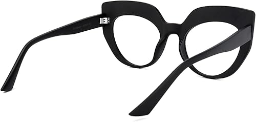 Miniatura 7 de Zeelool Gafas de bloqueo de luz azul ojo de gato para mujeres elegantes gafas gruesas Depp OP01884