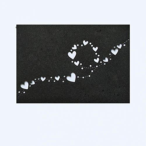 Heart Lace Cutting Dies,Diy Scrapbooking Artist Metal Cutting Dies Stencils Diy Scrapbooking Album Cards Making Decor #TOP2