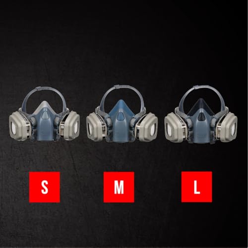3M OV/P95 Advanced Comfort Reusable Respirator 7512P1-DC, Medium | 1-Facepiece, 1-pair of NIOSH-Approved 6001 Cartridges, 2-pairs of 5P71 Filters and 1-pair of 501 Retainers - image 8