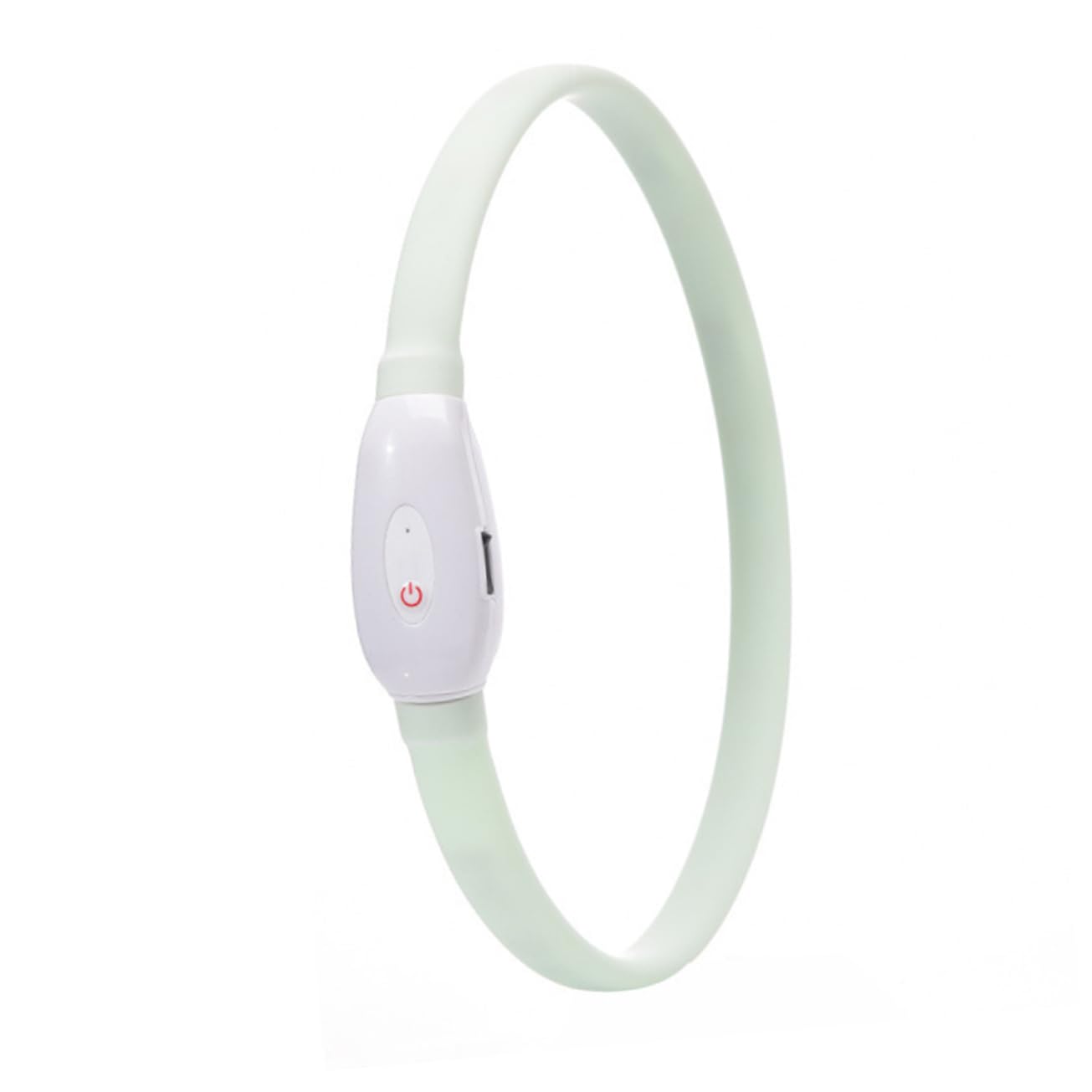 Sosoport 3ensembles Collier LED USB Rechargeable pour Chien Collier Lumineux Ajustable De Sécurisé pour Promenades Nocturnes Résistant Et Confortable
