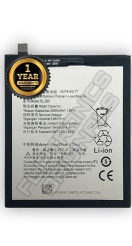 Image of BL265 Battery for Lenovo M XT1662 / XT1663 Battery with 1 Year Warranty *** (Z267)