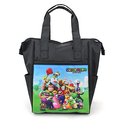 スーパーマリオ 2WAYリュック キャラクター キッズ グッズ 子供 男の子 マリオブラザーズ 入園 入学