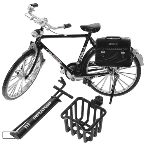 MOTHNUR ヴィンテージ風チュア自転車模型立 高耐久鉄製 小型装飾品 向け手作り模型 ホーム オフィス用デスクトップオーナメント