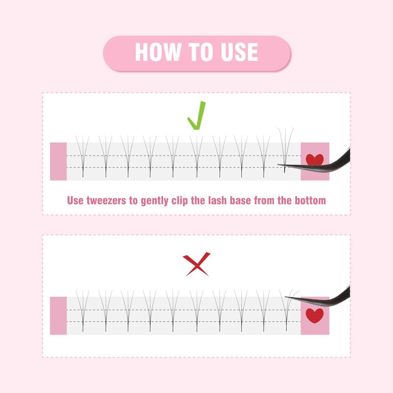 Miniatura 4 de VNE Supply - Extensiones de pestañas de volumen  pestañas de volumen ruso  extensiones de pestañas postizas premium  abanicos de megavolumen promade