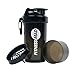 Price comparison product image Fitness-Mad FIU3E Unisex Adult Shaker Supplement Shaker Bottle - Black, 800ml