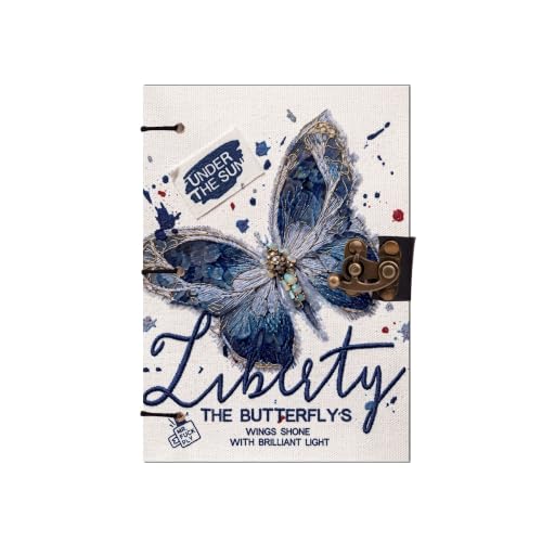 Image of Liberty Diary Notebook 7x5 Inch 160 Pages Unruled Journal for Writing