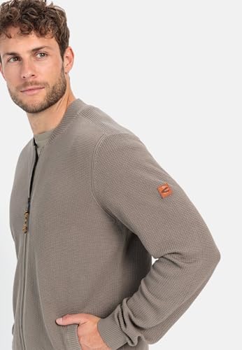 Cardigan Homme camel active de qualité supérieure en maille durable - 6