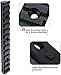 GVN Keymod Aluminum Picatinny Rail Sections,5-Slot 9-Slot 13-Slot Lightweight Rail Section for Keymod Compatible Systems - 3 Pieces (5/9/13 Slot Black)