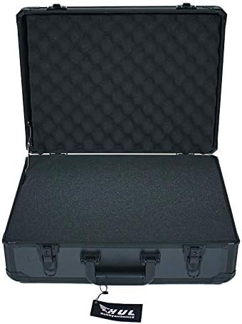 HUL 19in Aluminum Case with Customizable Pluck Foam Interior for Test Instruments Cameras Tools Parts and Accessories
