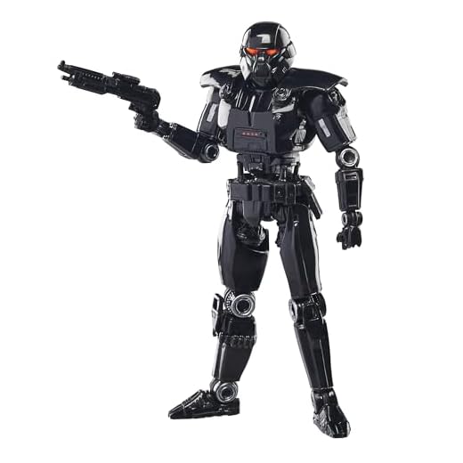 Star Wars La colección Vintage, Dark Trooper, The Mandalorian Figura de acción de 9,5 cm