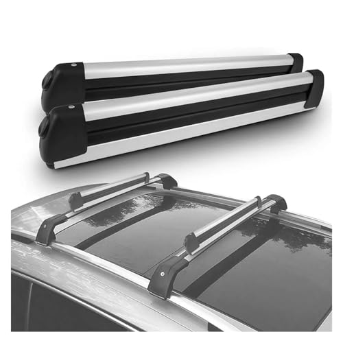 Barras de techo Toyota Corolla Hatchback 2019-2024 portaequipajes plateado 4