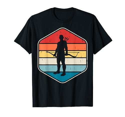 Archery Lover Men Women Kids Boys Girls - Funny Archer Retro Camiseta