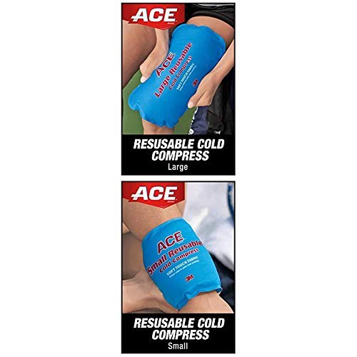 ace ice pack reusable - ACE Reusable Cold Compress, Large with Reusable Cold Compress