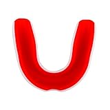 Protector bucal apto para todos los deportes: El protector libre de olores y sabores promueve el flujo de aire, lo que permite respirar y beber mientras se usa; se limpia fácilmente con jabón / agua o pasta de dientes / cepillo de dientes.