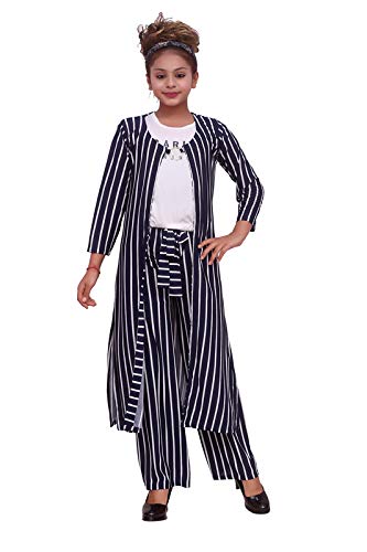 Image of Girls Designer Top, Plazzo and Shrug