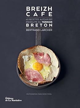 Paperback Breizh Café: 60 recettes autour des produits du terroir breton [French] Book