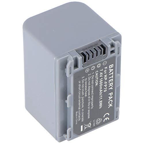 Batería Sony NP-FP60 de 1600 mAh contra cortes de vídeo inesperados 3