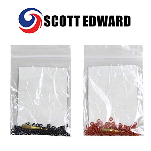 Scott Edward Black Rubber O Ring For Metal Dart Appr 70 Pcs #TOP4