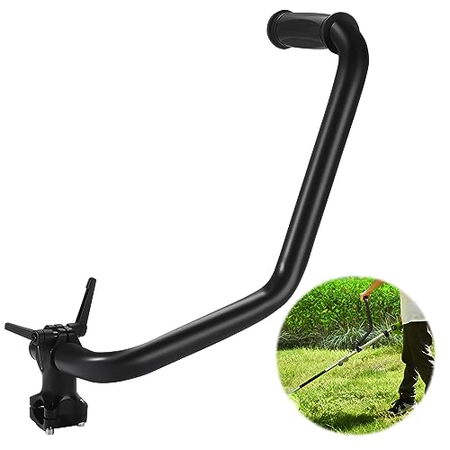 ZZM Ergonomic Trimmer Grip, String Trimmer Handle, Weed Eater Handle Extension for Trimming, Weedeater Handle Grip for String Trimmer, Lawn Care and Landscaping, Black