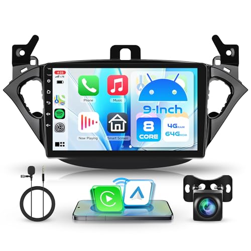 📷[Telecamera Posteriore] Autoradio Android per Opel Adam 2016 con telecamera per la retromarcia, con telecamera per la retromarcia facile da installare e utilizzare. Quando il veicolo inserisce la retromarcia, lo schermo dell'autoradio visualizzerà automaticamente l'immagine di retromarcia e registrerà il traffico, quindi l'autoradio inserirà automaticamente la retromarcia, rendendo la retromarcia quotidiana più sicura e comoda.
