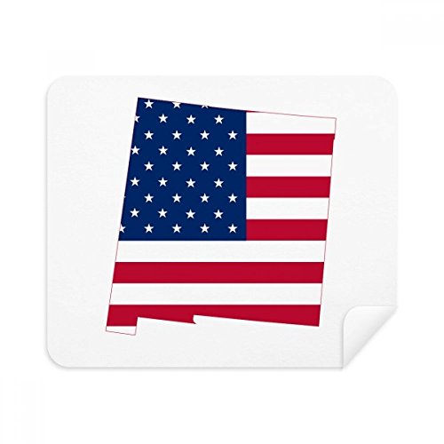 Drapeau USA lingette pour verres qui élimine les traces de doigts grasses