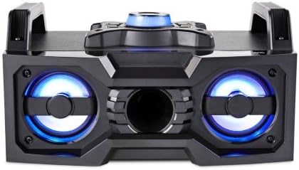 Goodmans Stereo Speakers Bluetooth LED Boombox