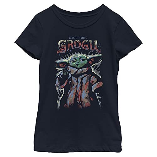 T-shirt Star Wars Mandalorian fille L en maille robuste et col rond confort