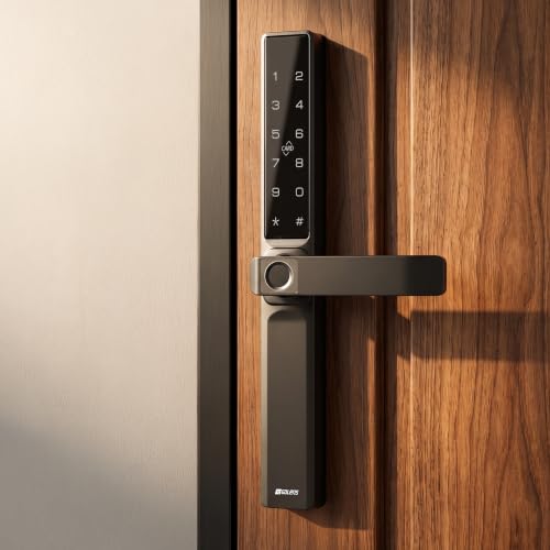 Golens FRAMELOCK Smart Door Lock for Main Door, Fingerprint Digit...