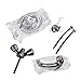 Scandvik 46015P Chrome Handle With 5? White Nylon Hose